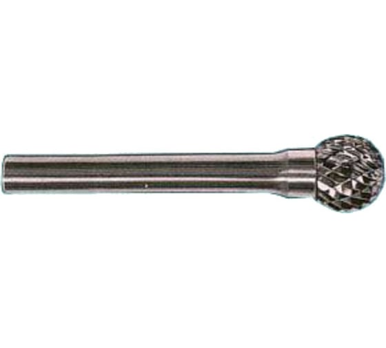 Изображение товара Борфреза твердосплавная сферическая D2.5 2.5x03 (2.5x2.5x3х30 мм; Х-образная насечка) CNIC 59465