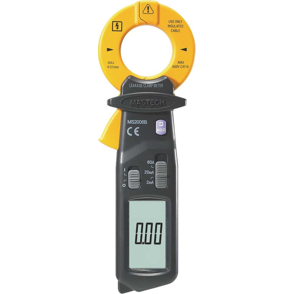Изображение товара Токовые клещи Mastech MS2006B M167 для измерения переменного тока 60 А