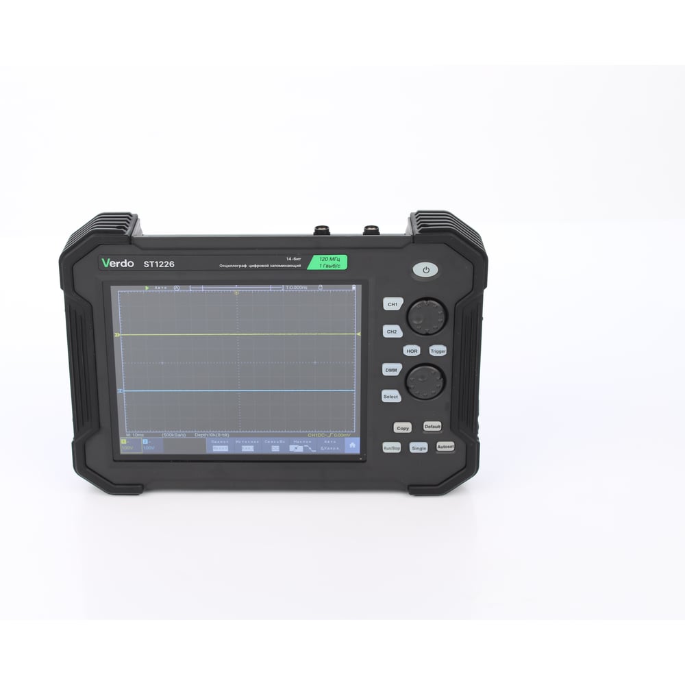 Изображение товара Осциллограф планшетного VERDO ST1226  типа 120 МГц, 2 канала, 14 бит с поверкой ST122600-СП