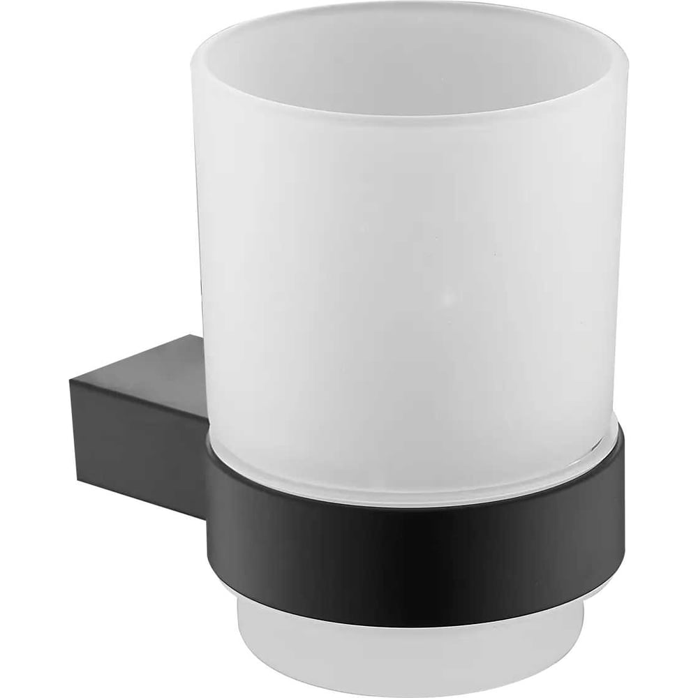 Изображение товара Стакан для зубных щеток VIDAGE Неверка настенный черный металл