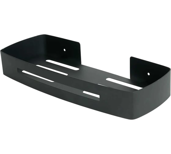 Изображение товара Полка прямая VIDAGE Стоун черная, металл 1422003