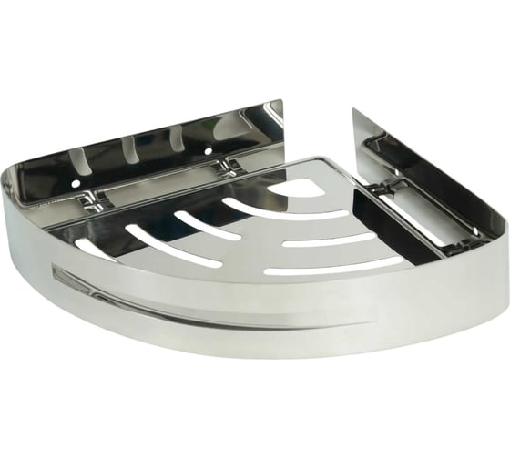 Изображение товара Полка угловая VIDAGE Стоун хром, металл 1422004