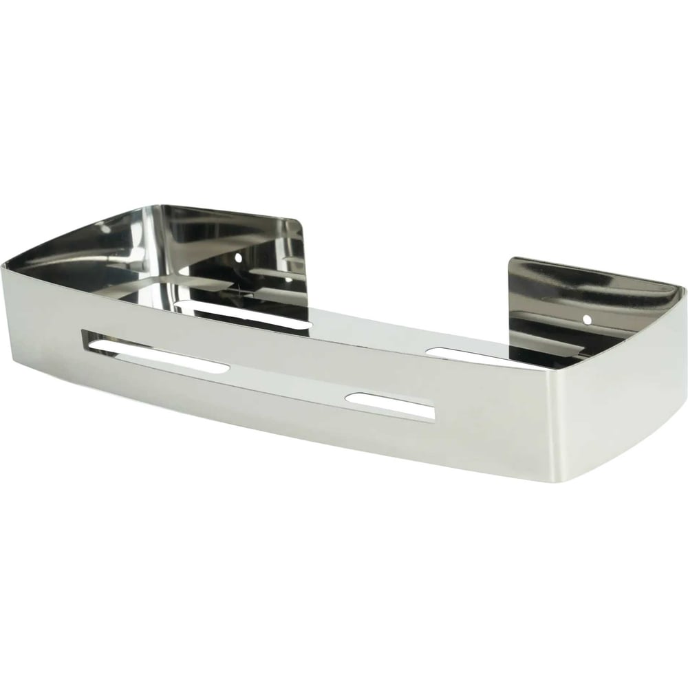 Изображение товара Полка прямая VIDAGE Стоун хром нержавеющая сталь 305 мм