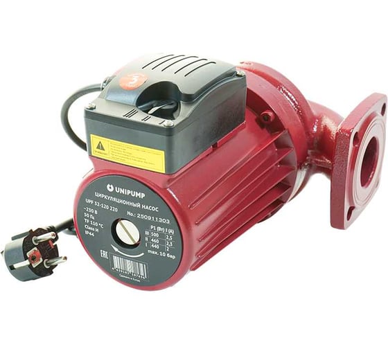 Изображение товара Насос циркуляционный UNIPUMP UPF 32-120 220 отопление, 3-х скоростной 97011