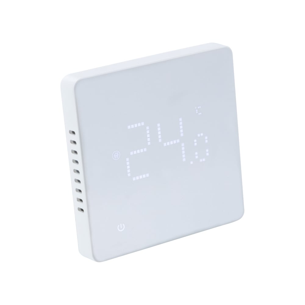 Изображение товара Комнатный WIFI-хронотермостат для электрического теплого пола Valtec (белый) VT.AC608.W.0