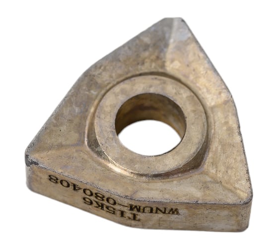 Изображение товара Пластина WNUM-080408 02114 Т15К6/YT15 трёхгранная ломаная со стружколомом CNIC 54545