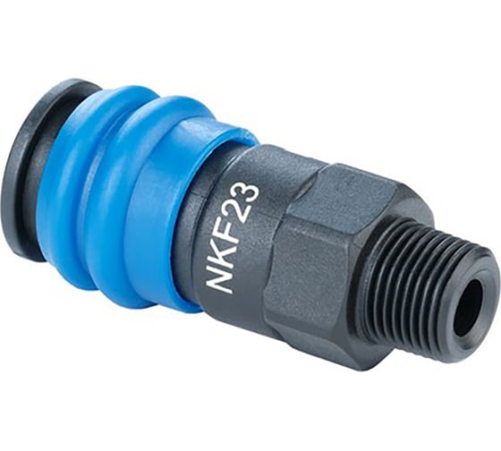 Изображение товара Разъем композитный мама быстросъемный - резьба M3/8" NORDBERG NKF23
