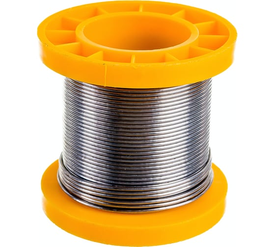 Изображение товара Припой с канифолью для пайки PLPR04 ПОС 61 (1 мм; катушка 100 гр) ЭРА Б0052562