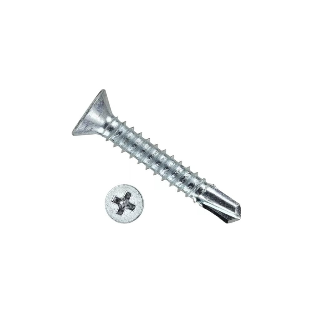 Изображение товара Саморез STARFIX 4.2х60 мм для монтажа ГКЛ к металлу, цинк, со сверлом (250 шт в карт. уп.) ЦЗ-0790495920