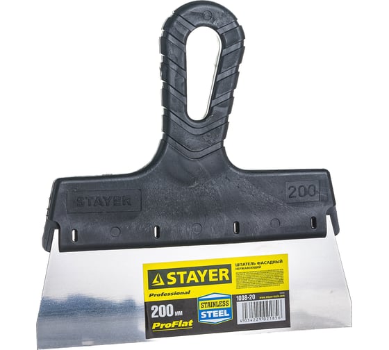 Изображение товара Фасадный нержавеющий шпатель STAYER 1008-20