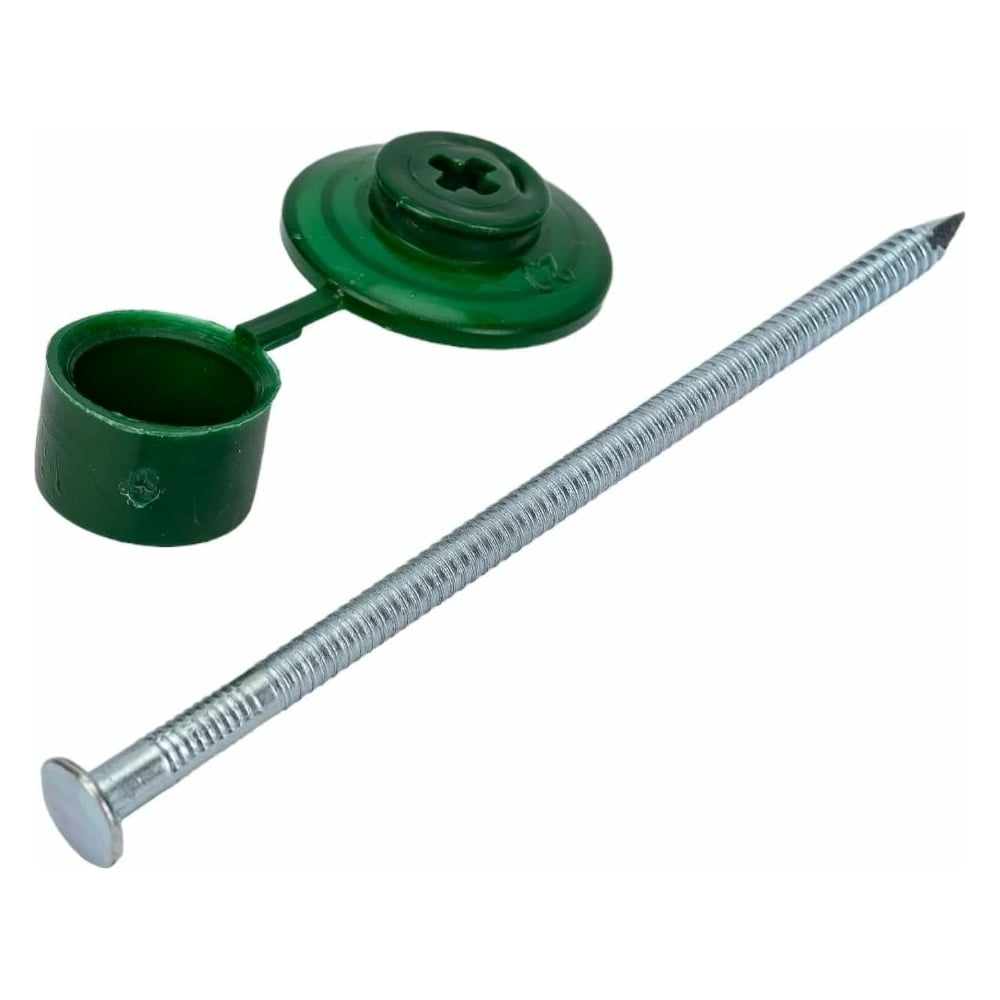 Изображение товара Гвозди кровельные STARFIX 2.8х70 мм с пластиковой шляпкой 100 шт