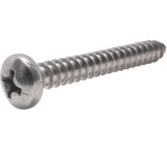 Изображение товара Саморез STARFIX 4.2х19 мм полусф. головка, острый, нерж.сталь (А2), DIN 7981 (1000 шт в уп.) ЦЗ-3337958420