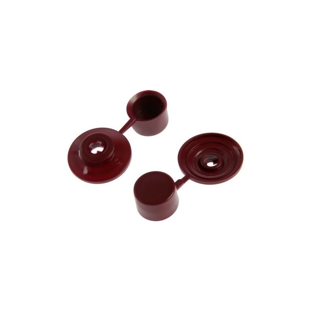 Изображение товара Шайба кровельная Крепстор с колпачком бордо пакет 100 шт. 4665317009038