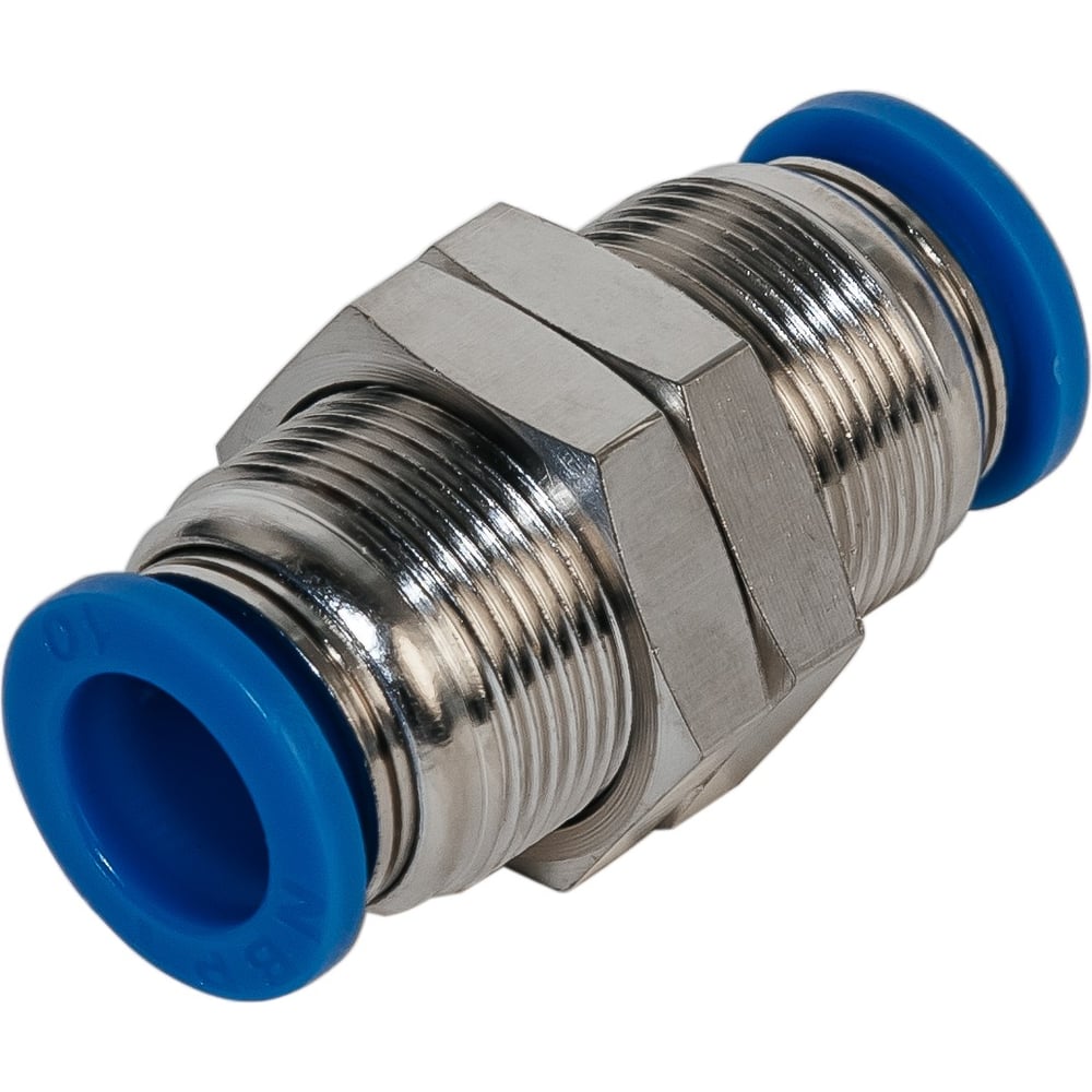 Изображение товара Фитинг пневматический NBPT PMM 08 муфта прямая 8 мм