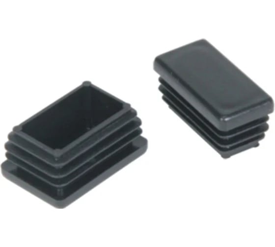 Изображение товара Заглушка для труб Крепстор прямоугольная 20х30 мм, пакет 50 шт. 4665317008420