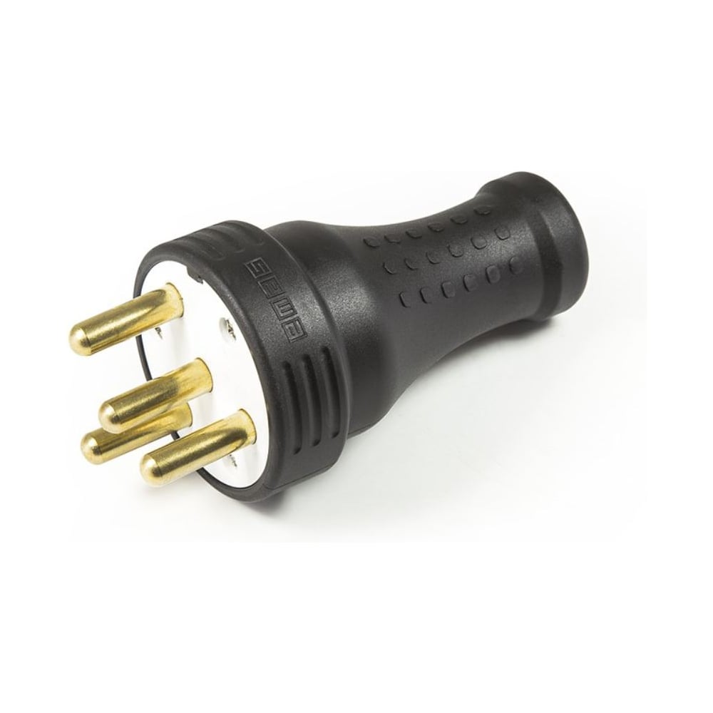 Изображение товара Вилка кабельная в резиновом корпусе Emas 3 x 25A EKS325F IP44