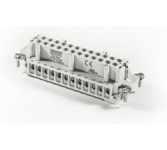 Изображение товара Гнездо Emas (25-48), для разъёма 48 полюсов, 16A EB048CP00