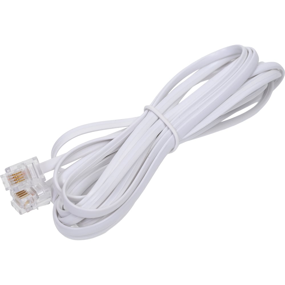 Изображение товара Телефонный удлинитель Pro Legend 3м патч-корд телефонный белый PL1202