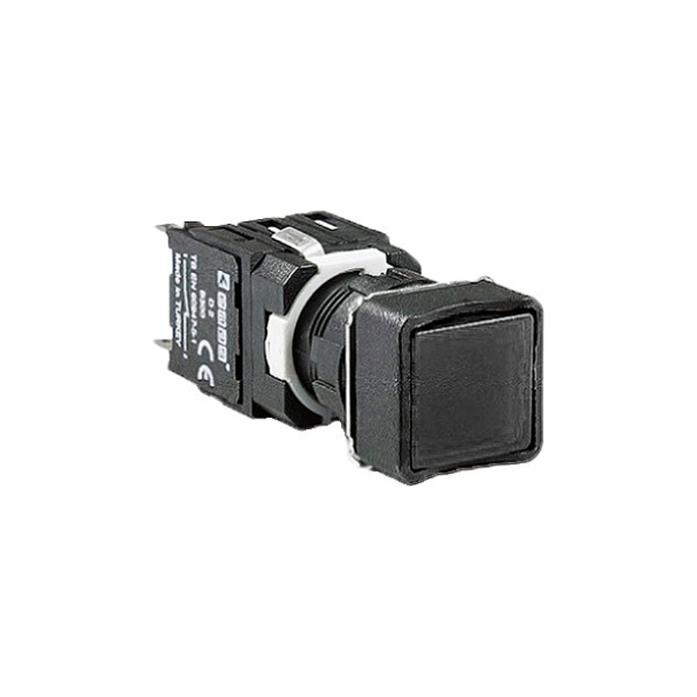 Изображение товара Кнопка Emas квадратная D серия 250 В AC 1,5 А черная IP50 модель D100KDH