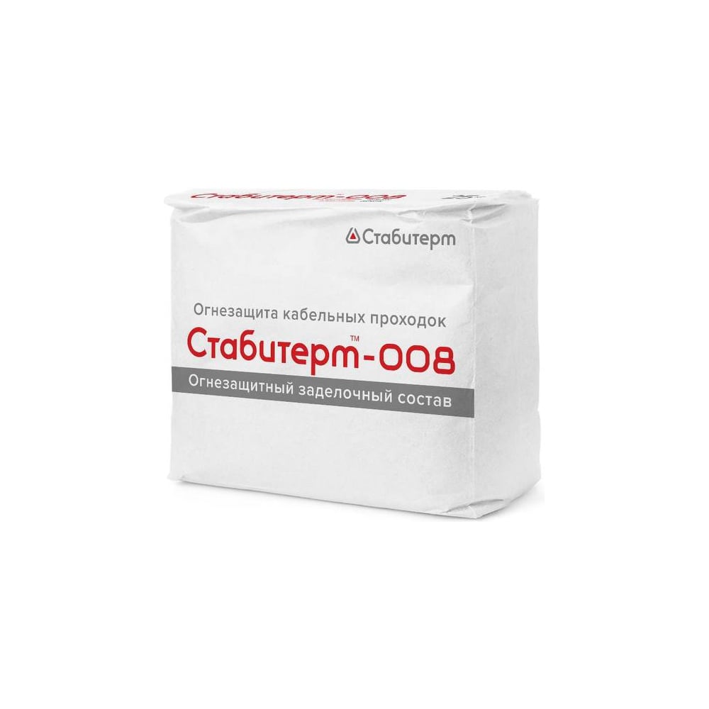 Изображение товара Огнезащитный заделочный состав Стабитерм 008 15 кг для внутренней и внешней отделки