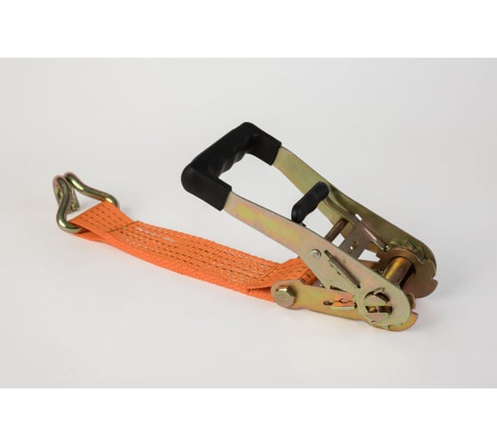 Изображение товара Стяжной ремень ПК Такелаж 50мм 5/10т 6м оранжевый R5003DH-5-6O