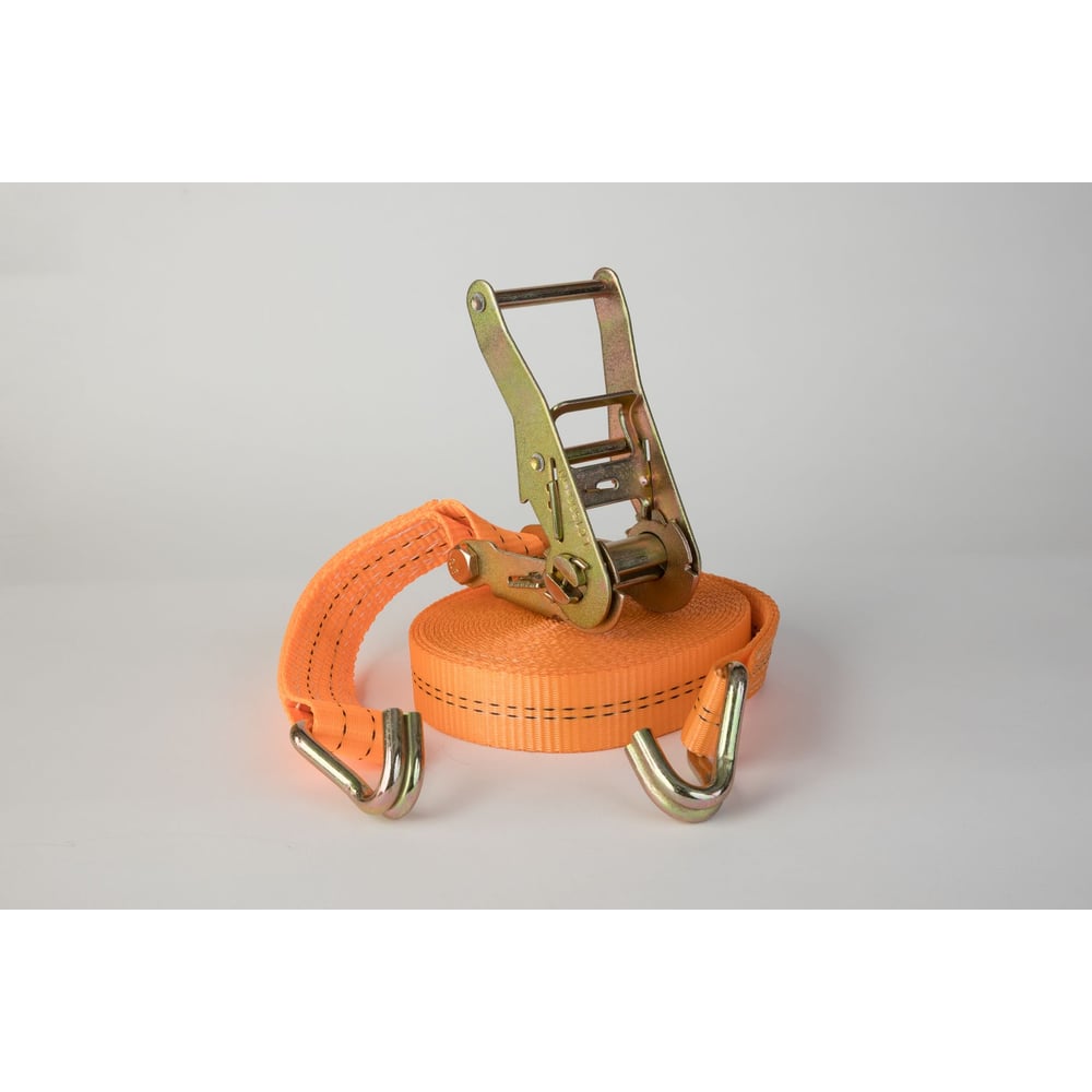 Изображение товара Стяжной ремень ПК Такелаж 35мм 2,5/5т 6м оранжевый R3502DH-2.5-6O