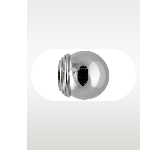 Изображение товара Наконечник Peora Шар хром глянец 16 мм 2 шт 56584