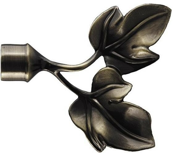 Изображение товара Наконечник Peora Листочки золото антик 16 мм 2 шт 52082