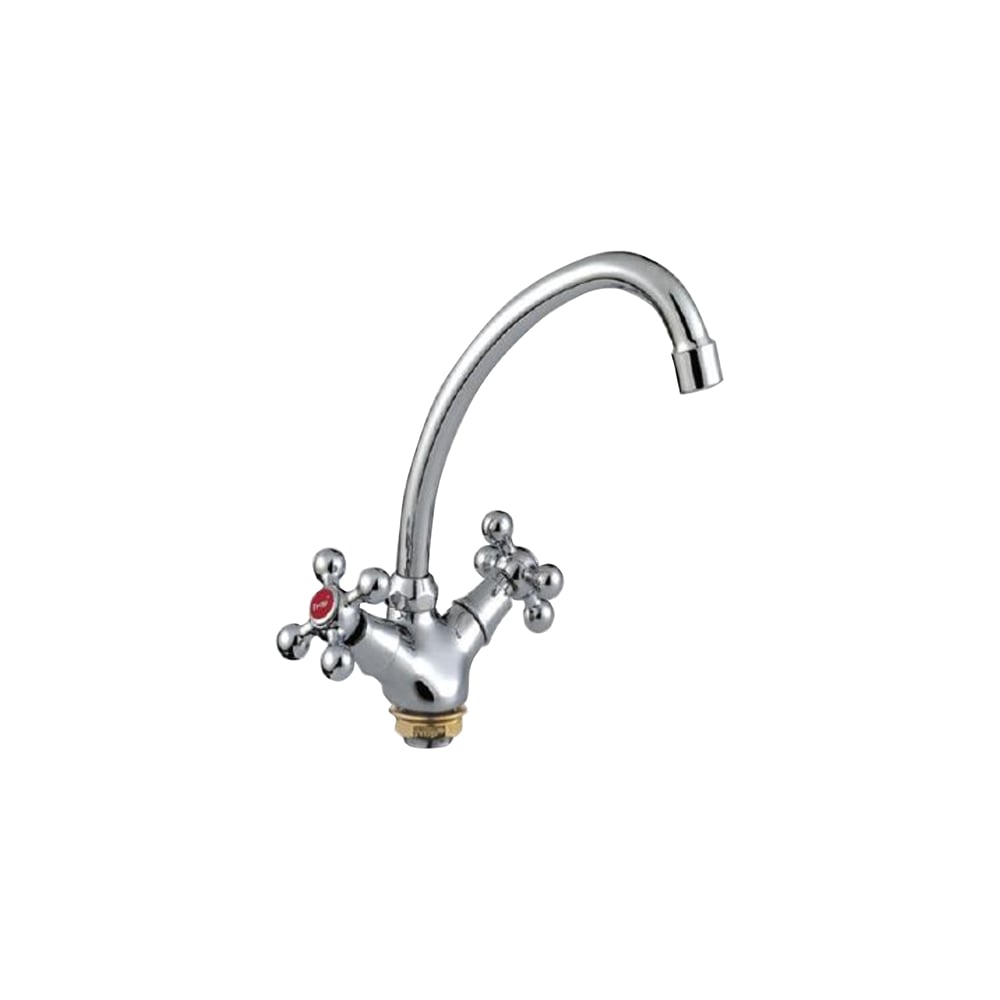 Изображение товара Современный двухрычажный кухонный смеситель FRAP F4119-2 с керамической кран-буксой