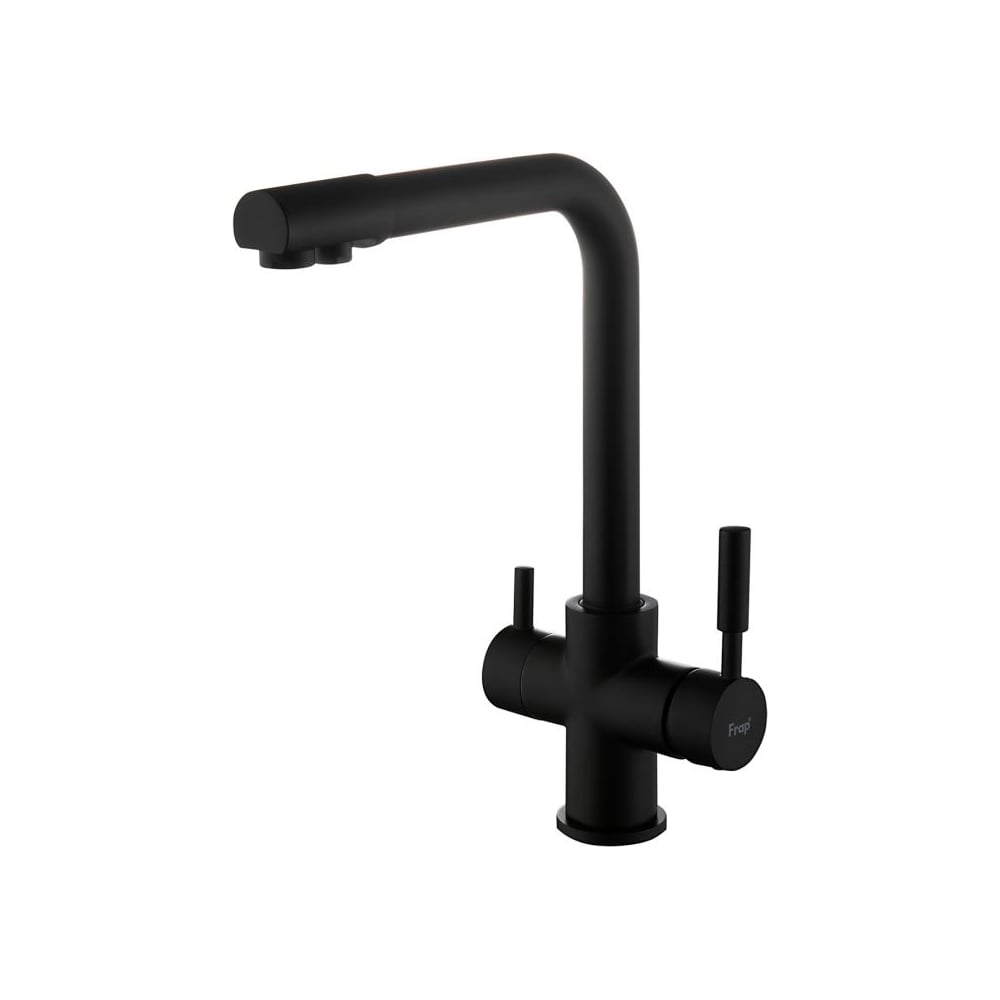 Изображение товара Смеситель для кухни с выдвижной лейкой и подключением фильтра FRAP F4352-6