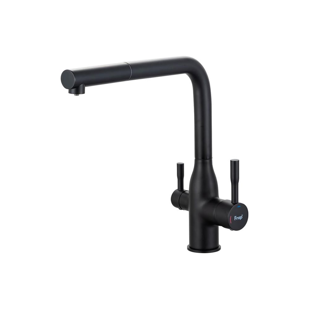 Изображение товара Смеситель для кухни FRAP F4396-36 с выдвижной лейкой и фильтром