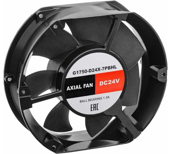 Изображение товара Осевой вентилятор SILART 172x150x51, 24 VDC, подшипник качения G1750-D24X-7PBHL