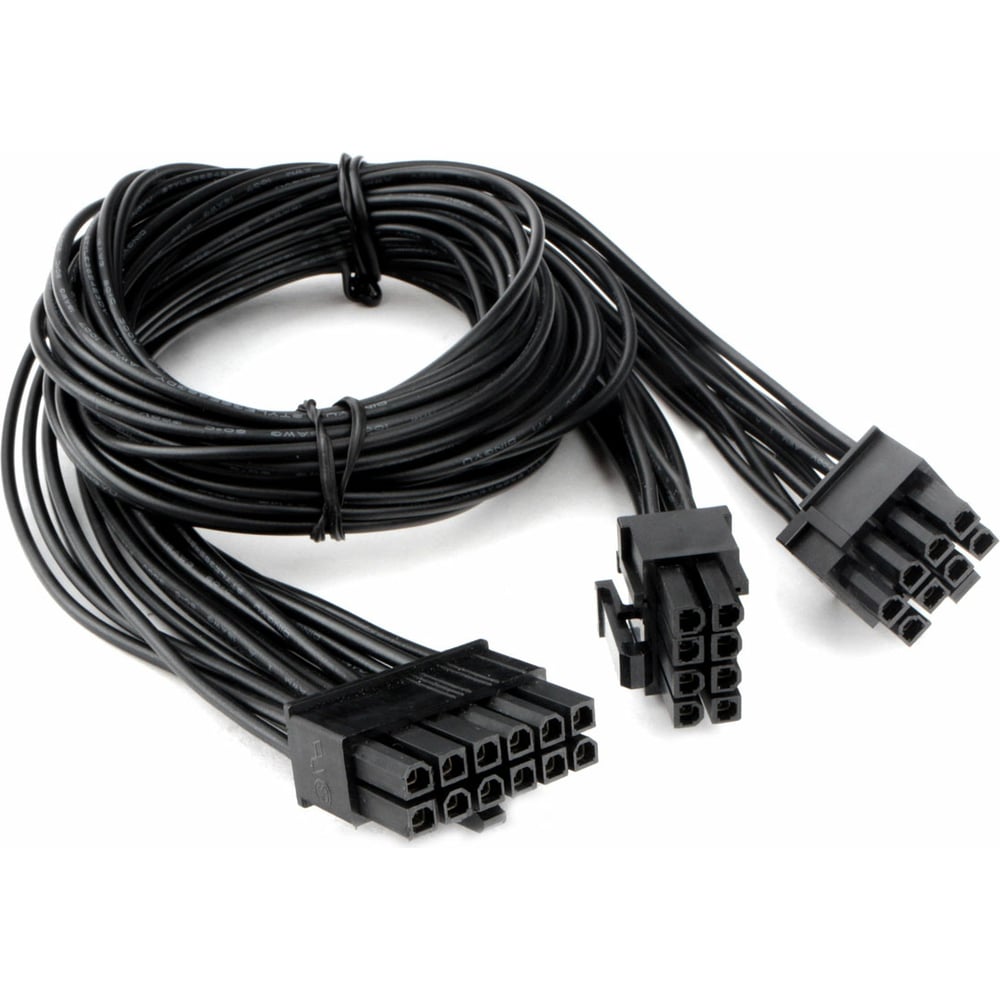 Изображение товара Кабель питания для видеокарт NVIDIA Cablexpert 12-pin / 2 x 8-pin