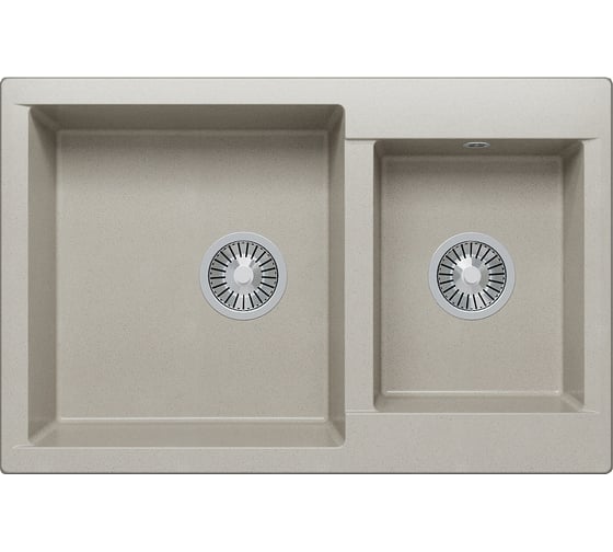 Изображение товара Кухонная мойка Polygran BRIG-772 (№14 Серый) 621473