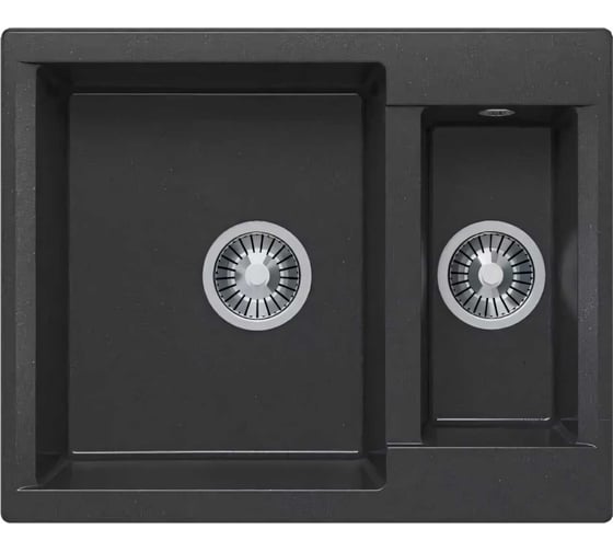 Изображение товара Кухонная мойка Polygran BRIG-620 (№16 Черный) 407923