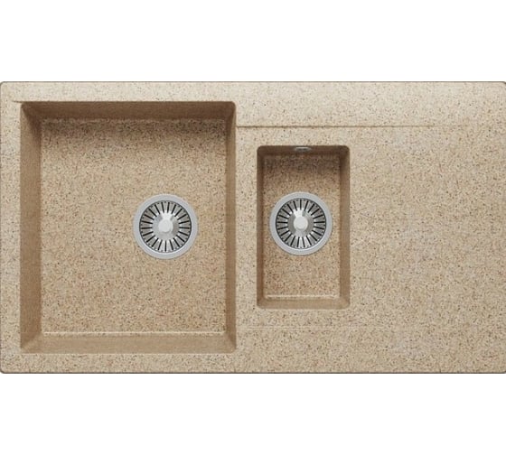 Изображение товара Кухонная мойка Polygran BRIG-870 (№302 Песочный) 627413