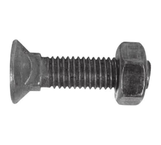 Изображение товара Болт лемешный 16х50 10 шт для крепления плуга и навесного оборудования DIN 608 ARNO INDUSTRIES A08001605002507