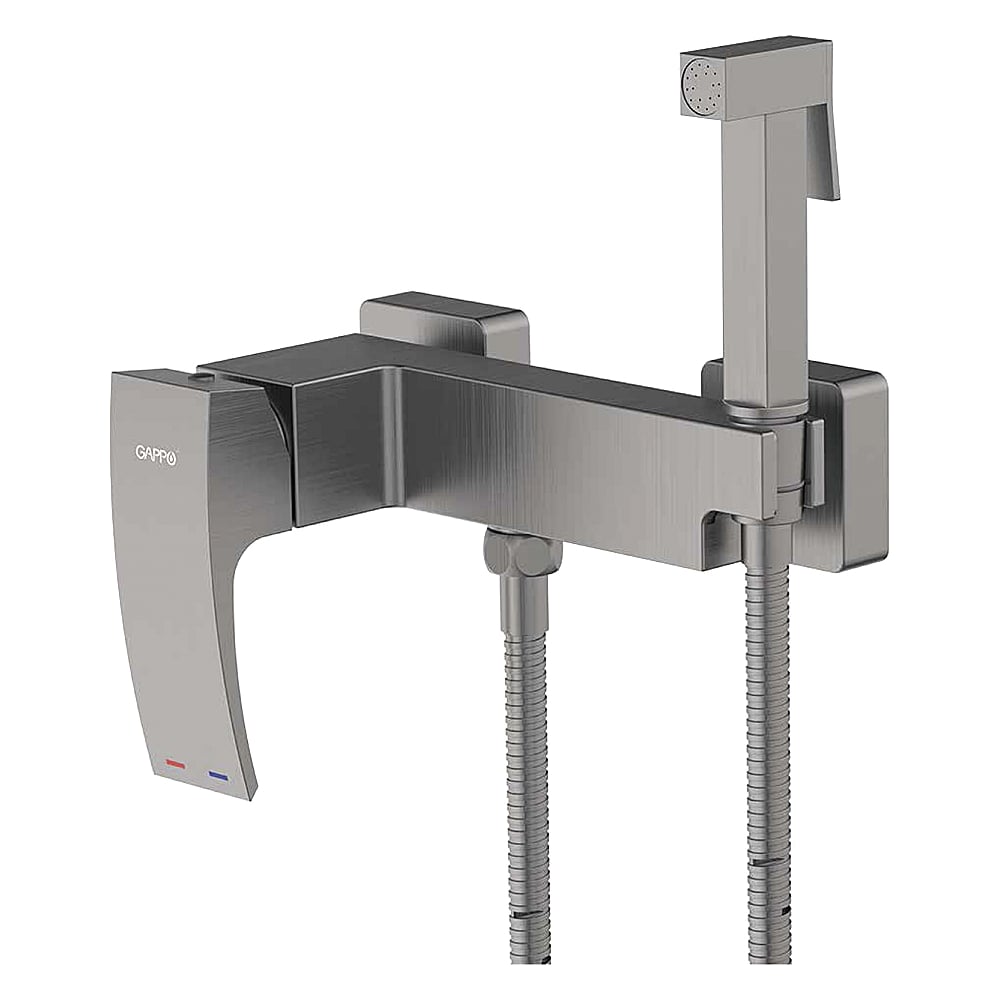 Изображение товара Гигиенический душ со смесителем GAPPO G2007-9 для биде, современный дизайн, латунь