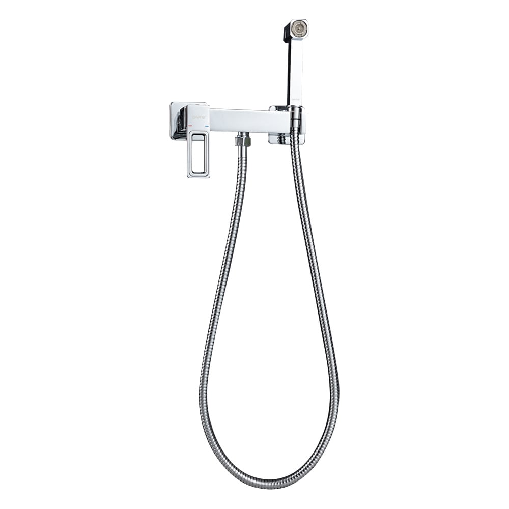 Изображение товара Гигиенический душ с однорычажным смесителем GAPPO G2017 хромированный для биде