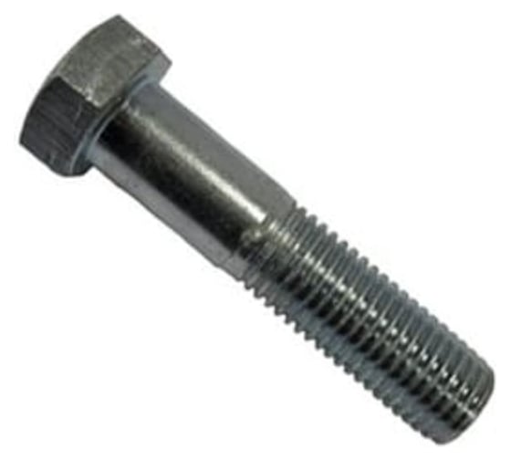 Изображение товара Болт высокопрочный ARNO INDUSTRIES М27х150 для надежного крепления конструкций DIN 931 ГОСТ 7798 класс прочности 8.8 оцинкованный A02002715032507