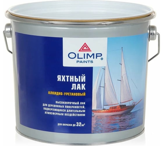Изображение товара Яхтный лак OLIMP (полуматовый; 2.7 л) 16480