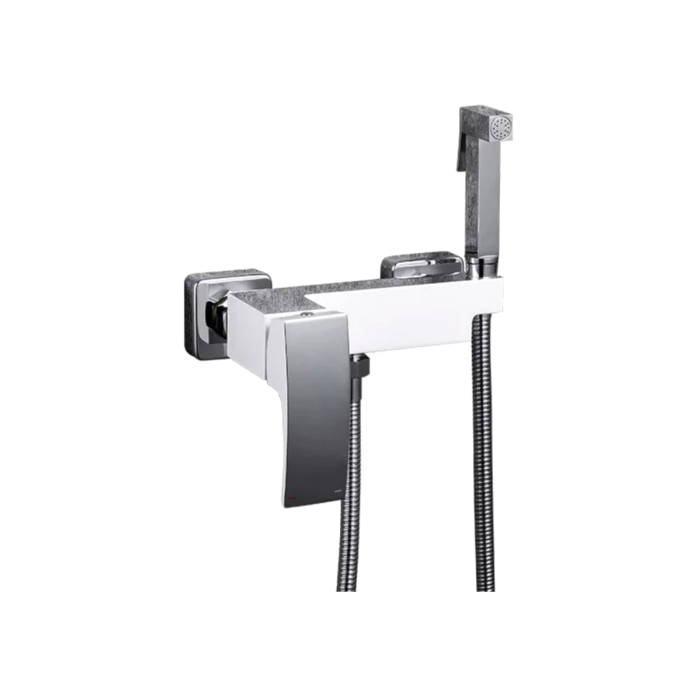 Изображение товара Гигиенический душ со смесителем GAPPO G2007-8 хромированный настенный для биде