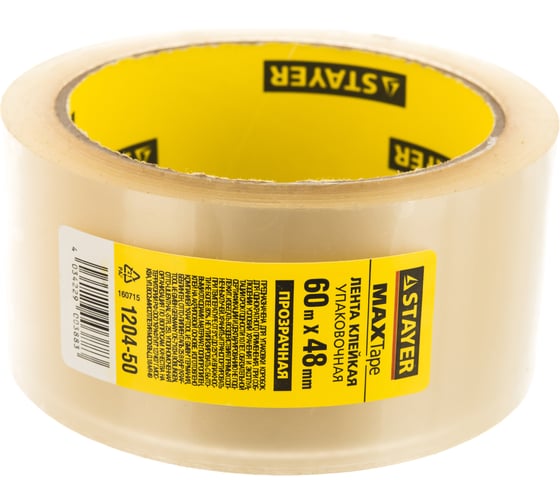 Изображение товара Лента клеящая упаковочная (48 мм; 60 м) Stayer 1204-50