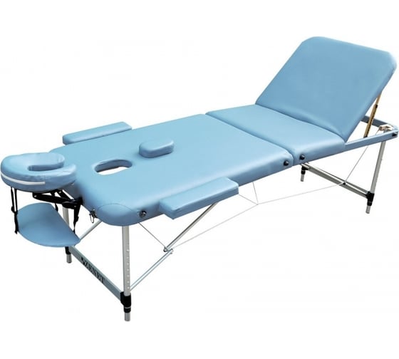 Изображение товара Массажный стол ZENET ZET-1049/L light blue