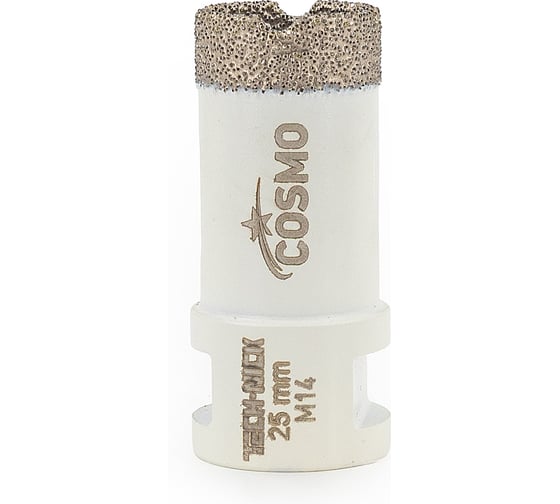 Изображение товара Сверло кольцевое TECH-NICK Cosmo+ (M14) 25/h-35мм | universal wet/dry / вакуумное спекание 179.600.5188