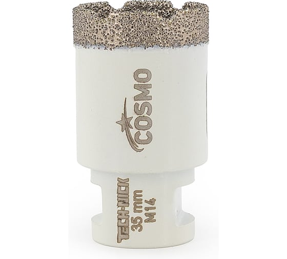 Изображение товара Сверло кольцевое TECH-NICK Cosmo+ (M14) 35/h-35мм | universal wet/dry / вакуумное спекание 179.600.5190