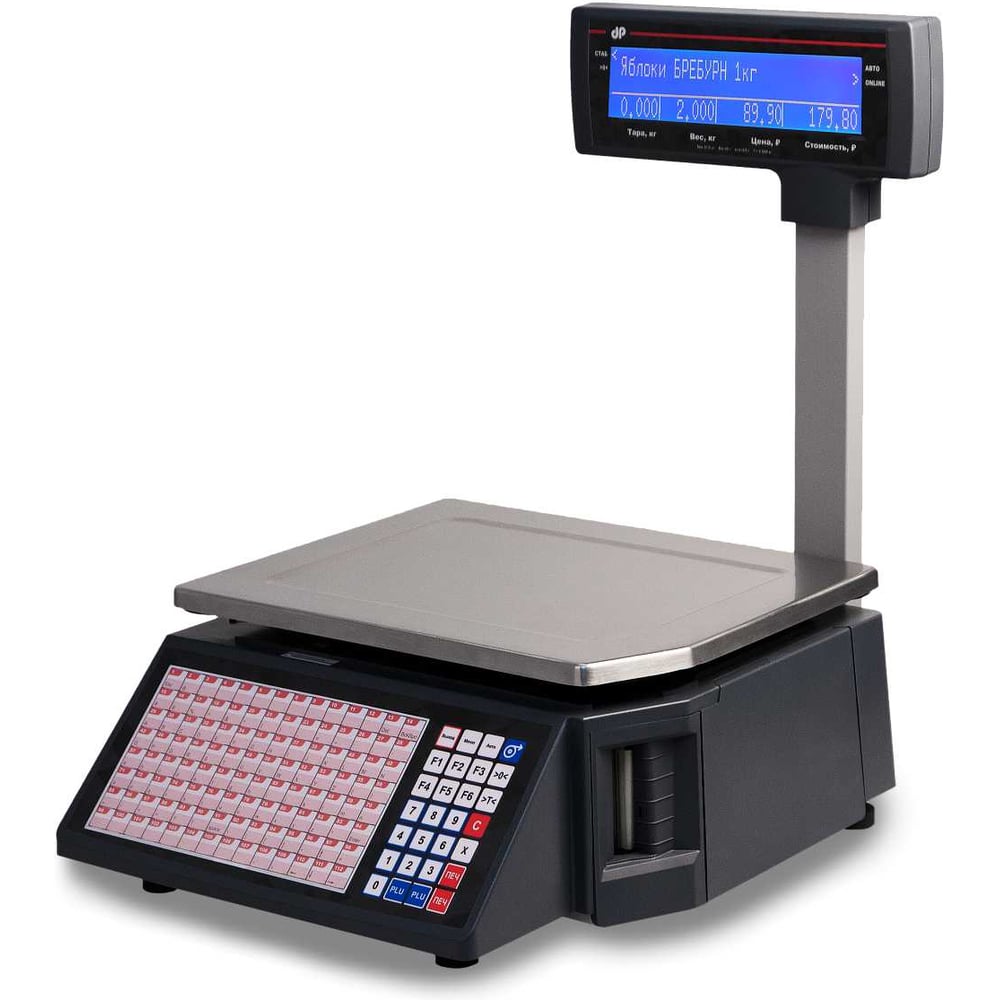 Изображение товара Электронные торговые весы Eagle DP054 профессиональные 15 кг Wi-Fi Ethernet