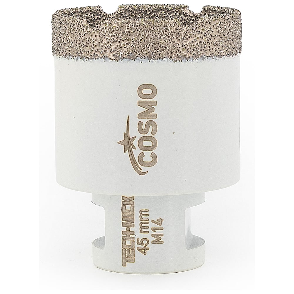 Изображение товара Сверло кольцевое TECH-NICK Cosmo+ M14 45 мм алмазное для УШМ сухой и влажной резки