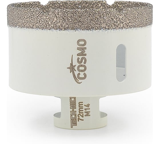 Изображение товара Сверло кольцевое TECH-NICK Cosmo+ (M14) 72/h-35мм | universal wet/dry / вакуумное спекание 179.600.5192