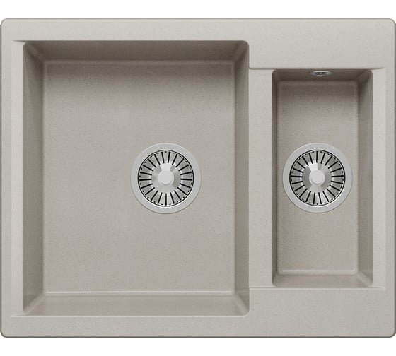Изображение товара Кухонная мойка Polygran BRIG-620 (№14 Серый) 407916